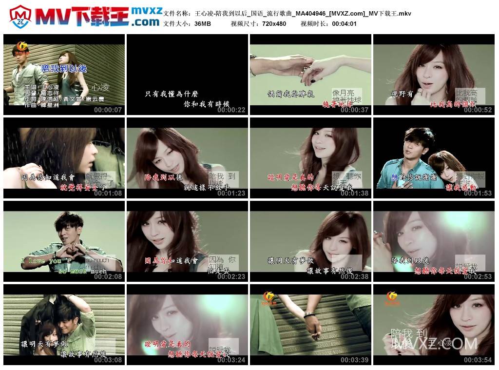 王心凌-陪我到以后_国语_流行歌曲_MA404946